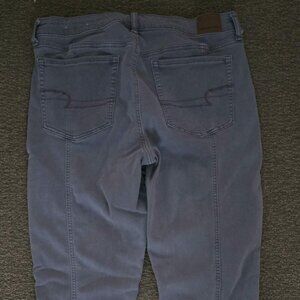 American Eagle AE High Rise Jegging Next Level Stretch Jeans Size 16 Reg
